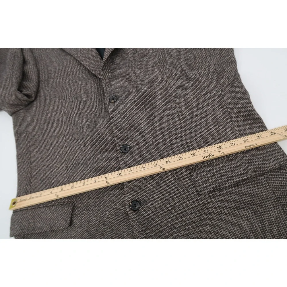 Kirsch x Ermenegildo Zegna Wool Cashmere 3‎ Button Blazer Jacket Size 56 (46 US)